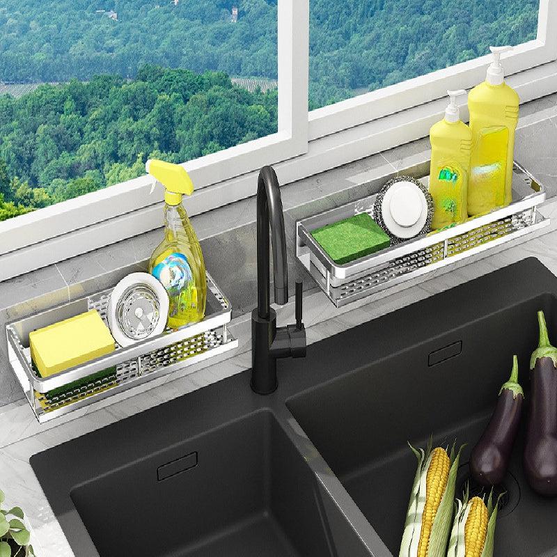 Stainless Steel Spice Rack and Condiment Storage Holder for Kitchen