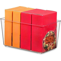 Stackable Plastic Pantry Organizer for Food Fruit Beverage Storage