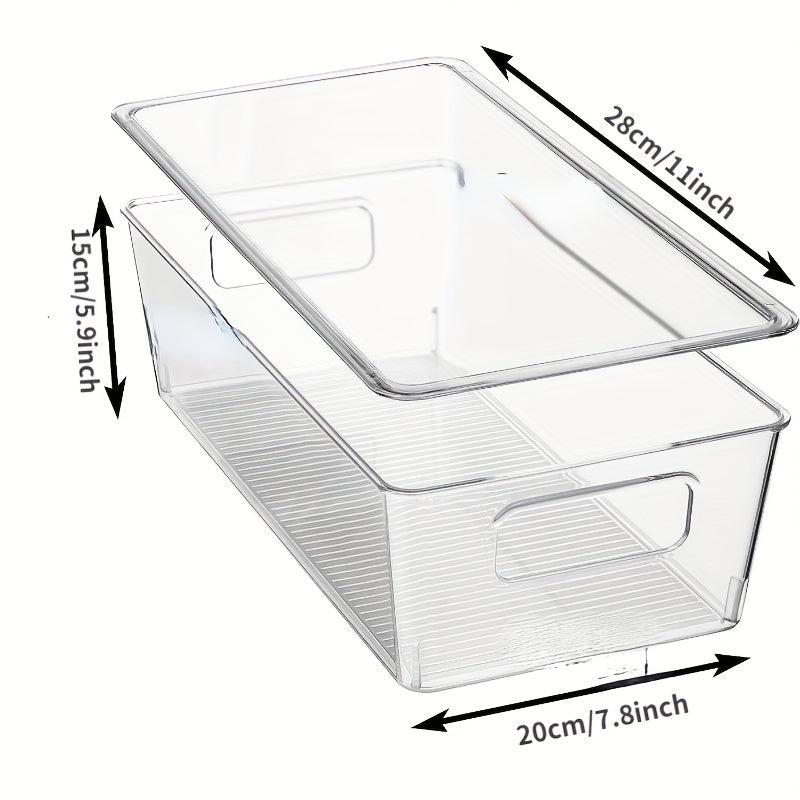 Stackable Plastic Pantry Organizer for Food Fruit Beverage Storage