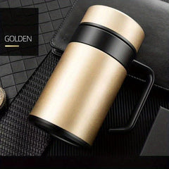 Stainless Steel Coffee Mug Infuser Thermal Tea Insulated Cup