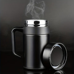 Stainless Steel Coffee Mug Infuser Thermal Tea Insulated Cup