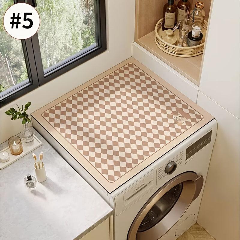 Washing Machine Dust-proof Cover Pad Diatom Mud Material Mat