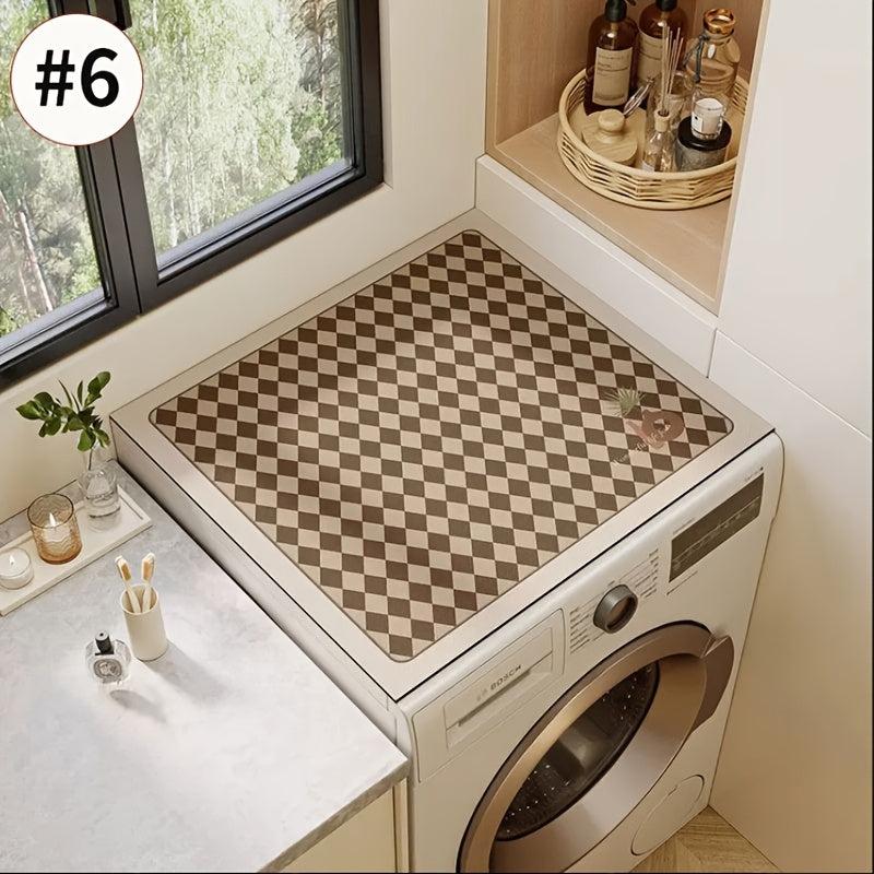 Washing Machine Dust-proof Cover Pad Diatom Mud Material Mat