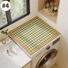 Washing Machine Dust-proof Cover Pad Diatom Mud Material Mat