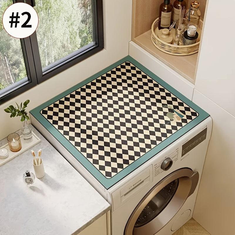Washing Machine Dust-proof Cover Pad Diatom Mud Material Mat