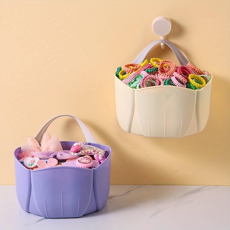 Kitchen Hanging Storage Basket Onion Garlic Ginger Box Wall Vegetable Basket