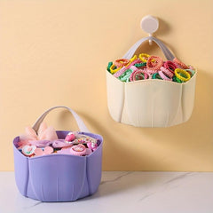 Kitchen Hanging Storage Basket Onion Garlic Ginger Box Wall Vegetable Basket