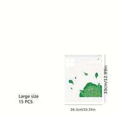 Leak Proof Freezer Bag for Liquid Lunch Fresh Keeping