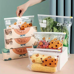 Leak Proof Freezer Bag for Liquid Lunch Fresh Keeping