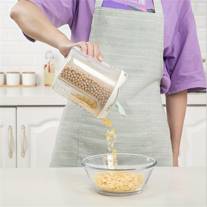 3-Grid Food Storage Containers with Lids - Airtight, Clear, Moisture-Proof