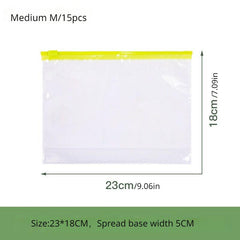 20pcs Fruit & Vegetable Sealed Freezer Bags - Anti-odor Leak Proof