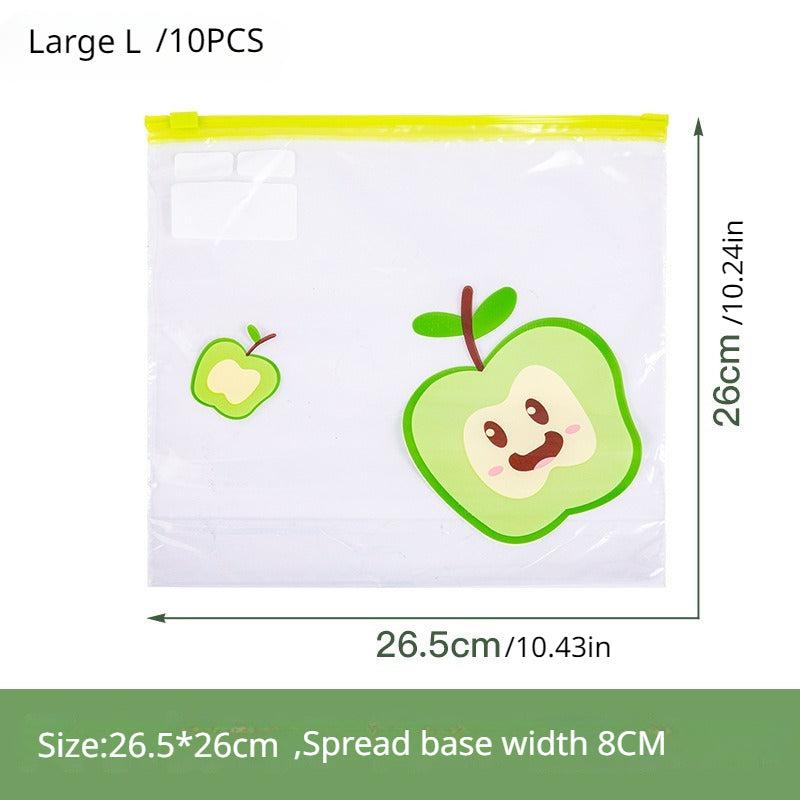 20pcs Fruit & Vegetable Sealed Freezer Bags - Anti-odor Leak Proof