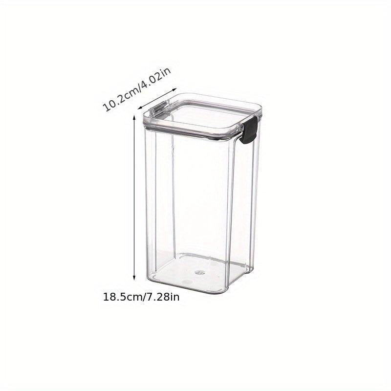 Transparent Candy Jars with Lids - Sealed Fresh-keeping Containers