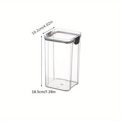 Transparent Candy Jars with Lids - Sealed Fresh-keeping Containers