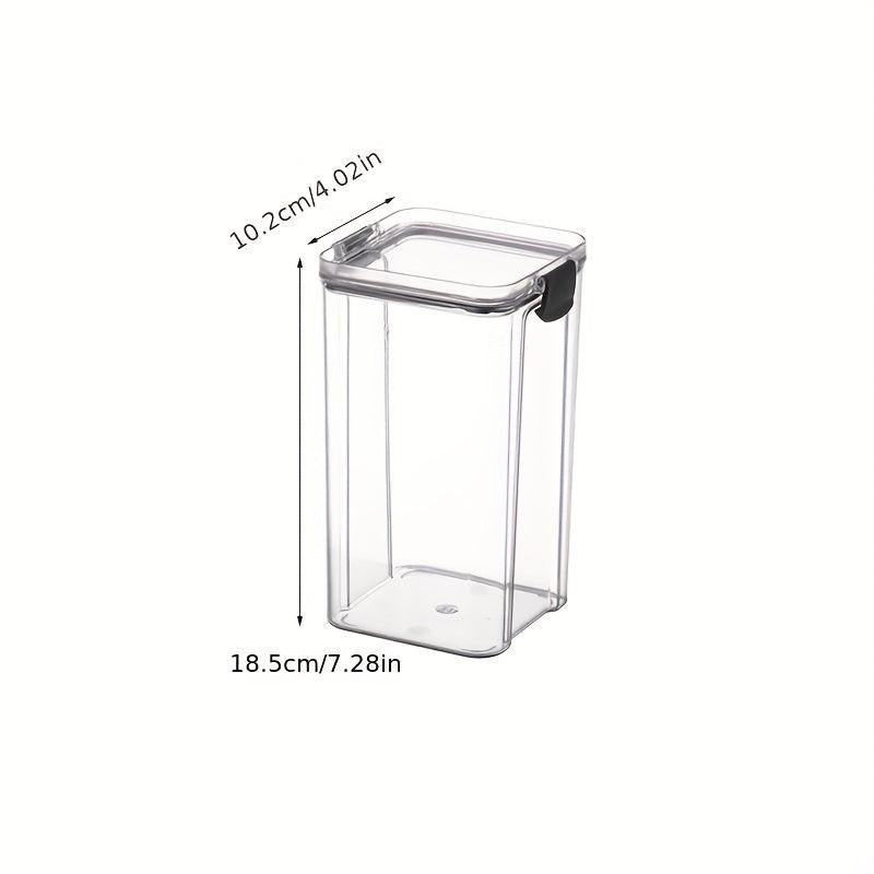 Transparent Candy Jars with Lids - Sealed Fresh-keeping Containers