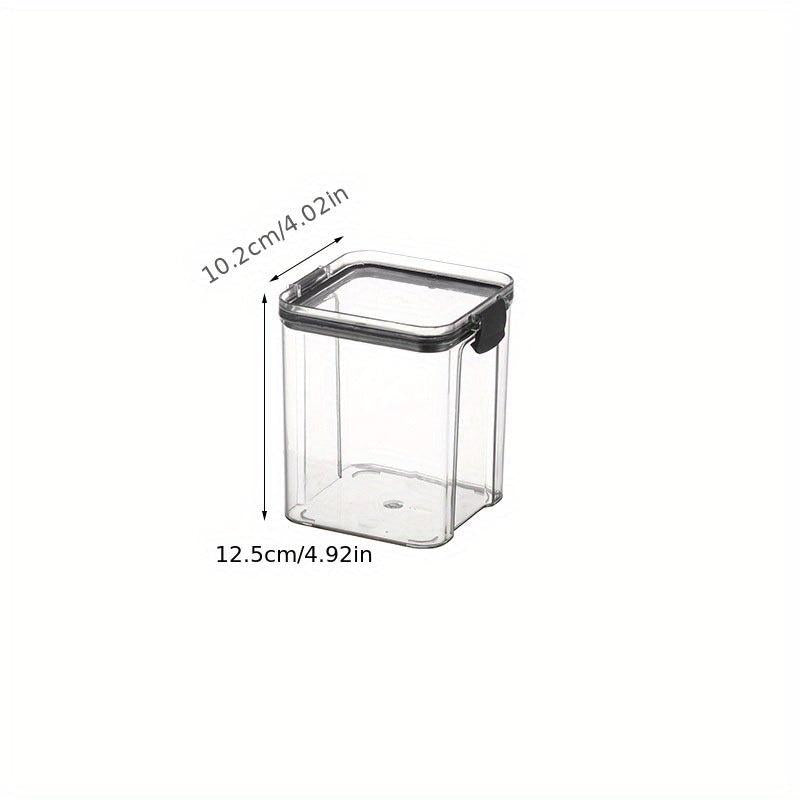 Transparent Candy Jars with Lids - Sealed Fresh-keeping Containers