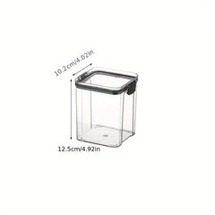 Transparent Candy Jars with Lids - Sealed Fresh-keeping Containers