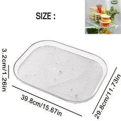 Refrigerator Lazy Susan Turntable Organizer for Condiments