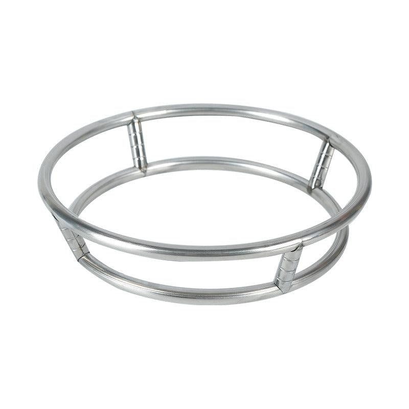 Stainless Steel Pot Rack Double Layer Insulated Pot Ring