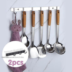 304 Stainless Steel Hook Shelf for Bathroom and Kitchen Storage
