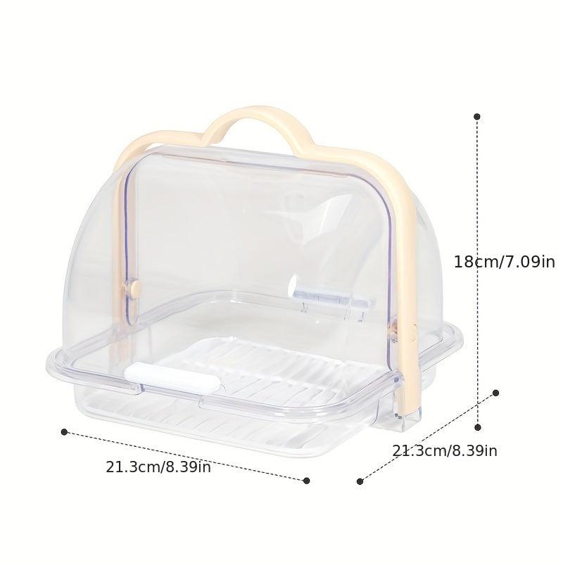 Portable Sealed Cake and Bread Storage Box