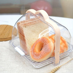 Portable Sealed Cake and Bread Storage Box