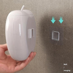 Wall-mounted Cling Bag & Clingfilm Organizer Storage Box