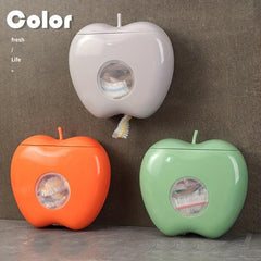 Wall-mounted Cling Bag & Clingfilm Organizer Storage Box