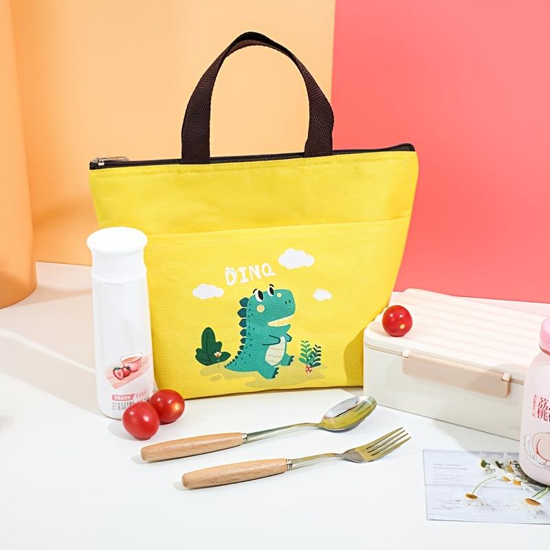 Cartoon Animal Insulation Lunch Bag for Teenagers and Workers