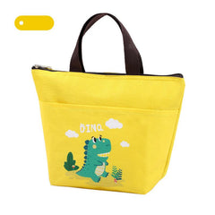 Cartoon Animal Insulation Lunch Bag for Teenagers and Workers