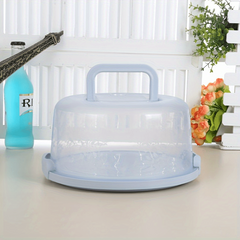 Portable Cake Box Food Preservation Storage Semi-transparent Dessert