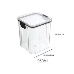 Leak Proof Food Storage Containers Set with Lids BPA Kitchen Pantry Organization