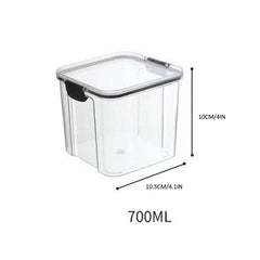 Leak Proof Food Storage Containers Set with Lids BPA Kitchen Pantry Organization
