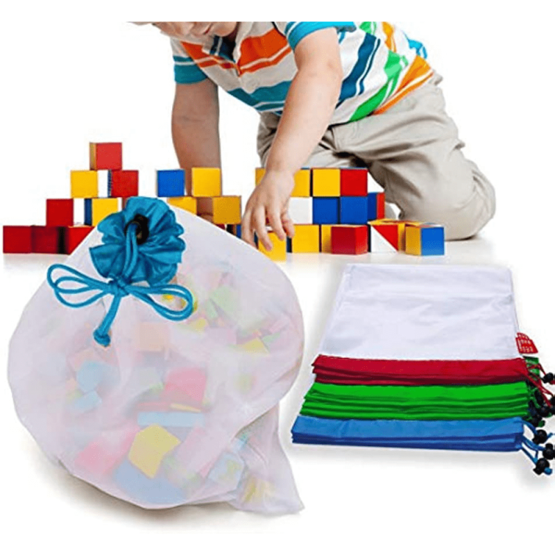12pcs Reusable Produce Bags Washable Tare Weight Included for Grocery Shopping