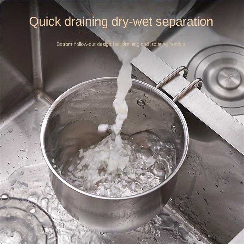 Stainless Steel Sink Drain Basket for Kitchen Sink