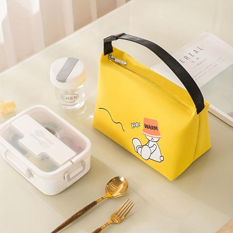 Insulated Lunch Bag Portable Food Container Keep Food Warm Outdoor Picnic Campin