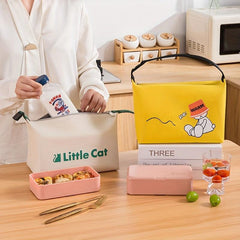 Insulated Lunch Bag Portable Food Container Keep Food Warm Outdoor Picnic Campin