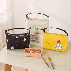 Insulated Lunch Bag Portable Food Container Keep Food Warm Outdoor Picnic Campin
