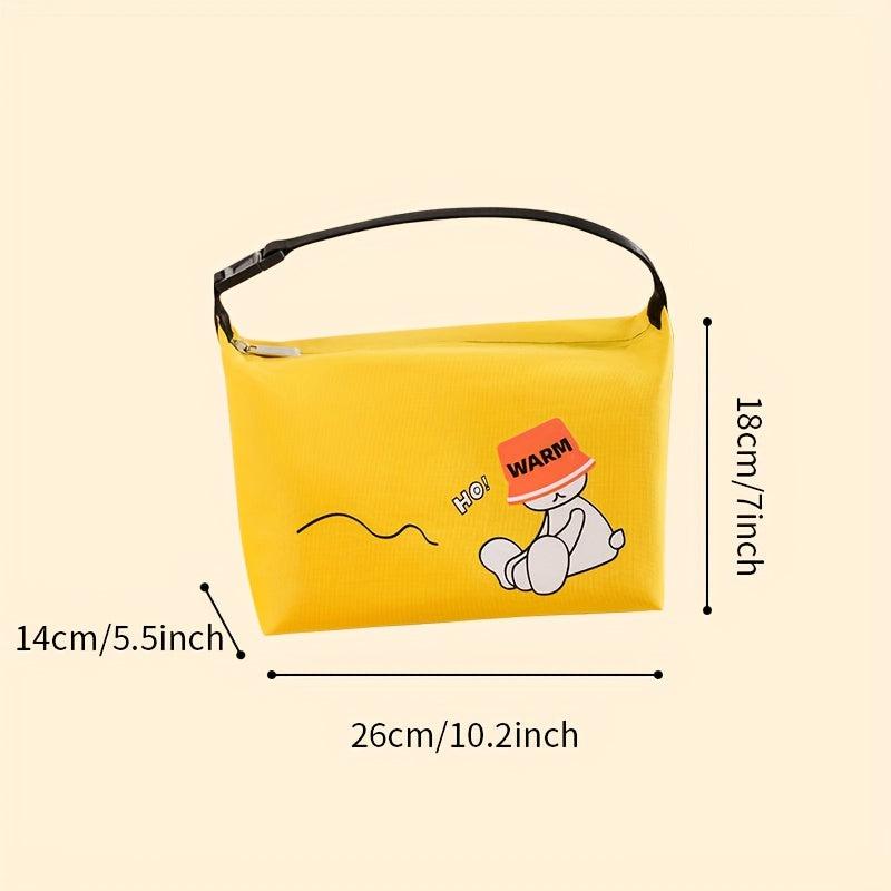 Insulated Lunch Bag Portable Food Container Keep Food Warm Outdoor Picnic Campin