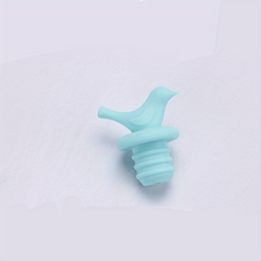 3pcs Bird Shaped Silicone Wine & Beer Bottle Caps