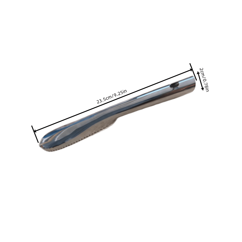 Stainless Steel Fish Scale Remover Tool - Kitchen Scaling Accessory