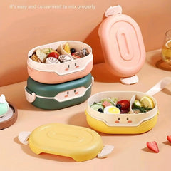 Cartoon Lunch Box for Office Workers Bento Box Leakproof Container