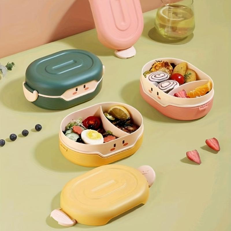 Cartoon Lunch Box for Office Workers Bento Box Leakproof Container
