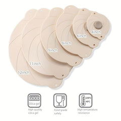 Silicone Microwave Splatter Cover Reusable Heat Resistant Lid