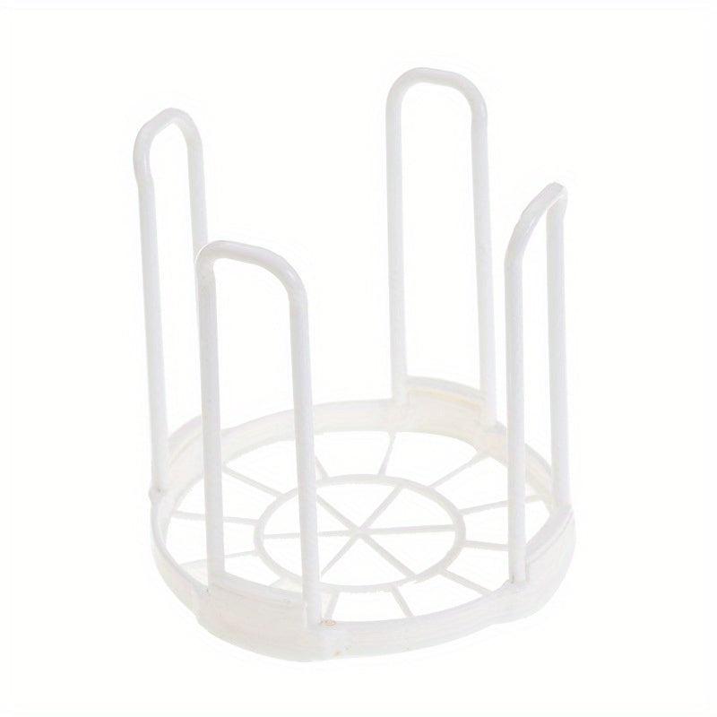 1pc Foldable Plastic Dish Storage Display Stand