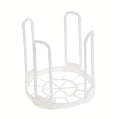 1pc Foldable Plastic Dish Storage Display Stand