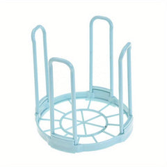 1pc Foldable Plastic Dish Storage Display Stand