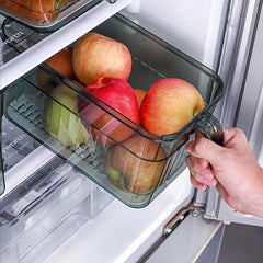 1pc Refrigerator Storage Box Transparent Fresh Keeping Box Hand Wash Reusable
