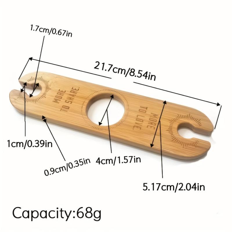 Bamboo Red Wine Cup Holder Kitchen Cabinet Hanging Rack