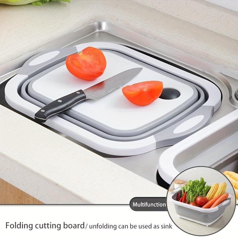 Multifunctional Folding Serving Board Vegetable Washing Storage